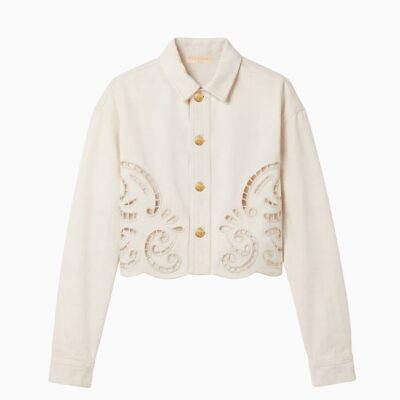 Ulla Johnson The Bobbi Jacket with Eyelet - Image 1