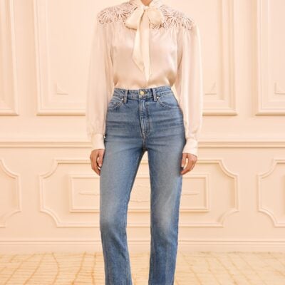 Ulla Johnson The Agnes Stretch Jean- Danube - Image 2