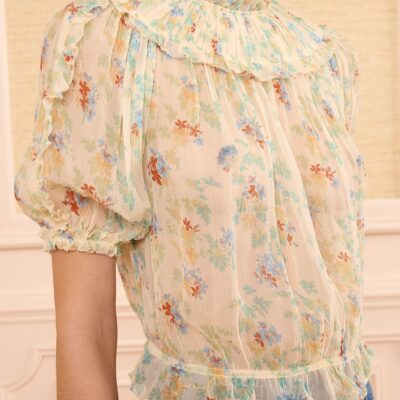 Ulla Johnson Solenne Silk Top - Image 2