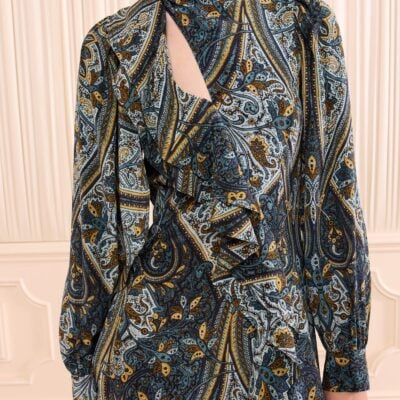 Ulla Johnson Sabrina Long Sleeve Silk Dress - Image 2