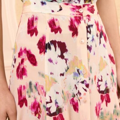 Ulla Johnson Rowan Silk Midi Skirt - Image 2