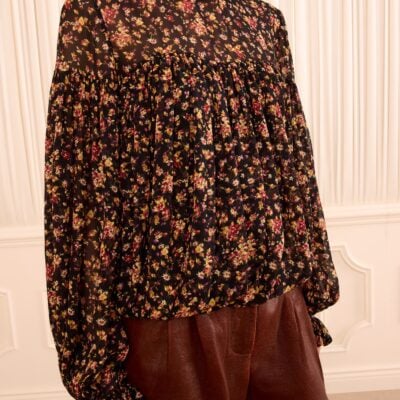 Ulla Johnson Pearl Long Sleeve Silk Blouse - Image 2