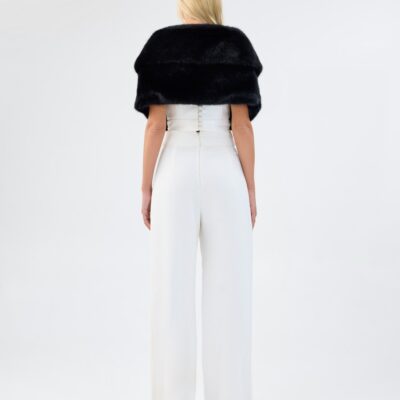 Unreal Fur Champagne Wrap - Image 2
