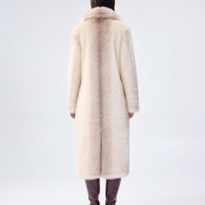 Unreal Fur White Plains Coat - Image 2