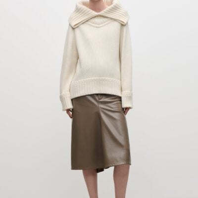 Victoria Beckham Wide Collar Jumper - Image 2
