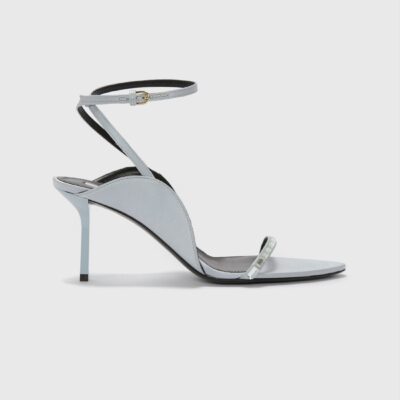 Victoria Beckham Victoria Embellished Sandal 75 Satin - Image 2