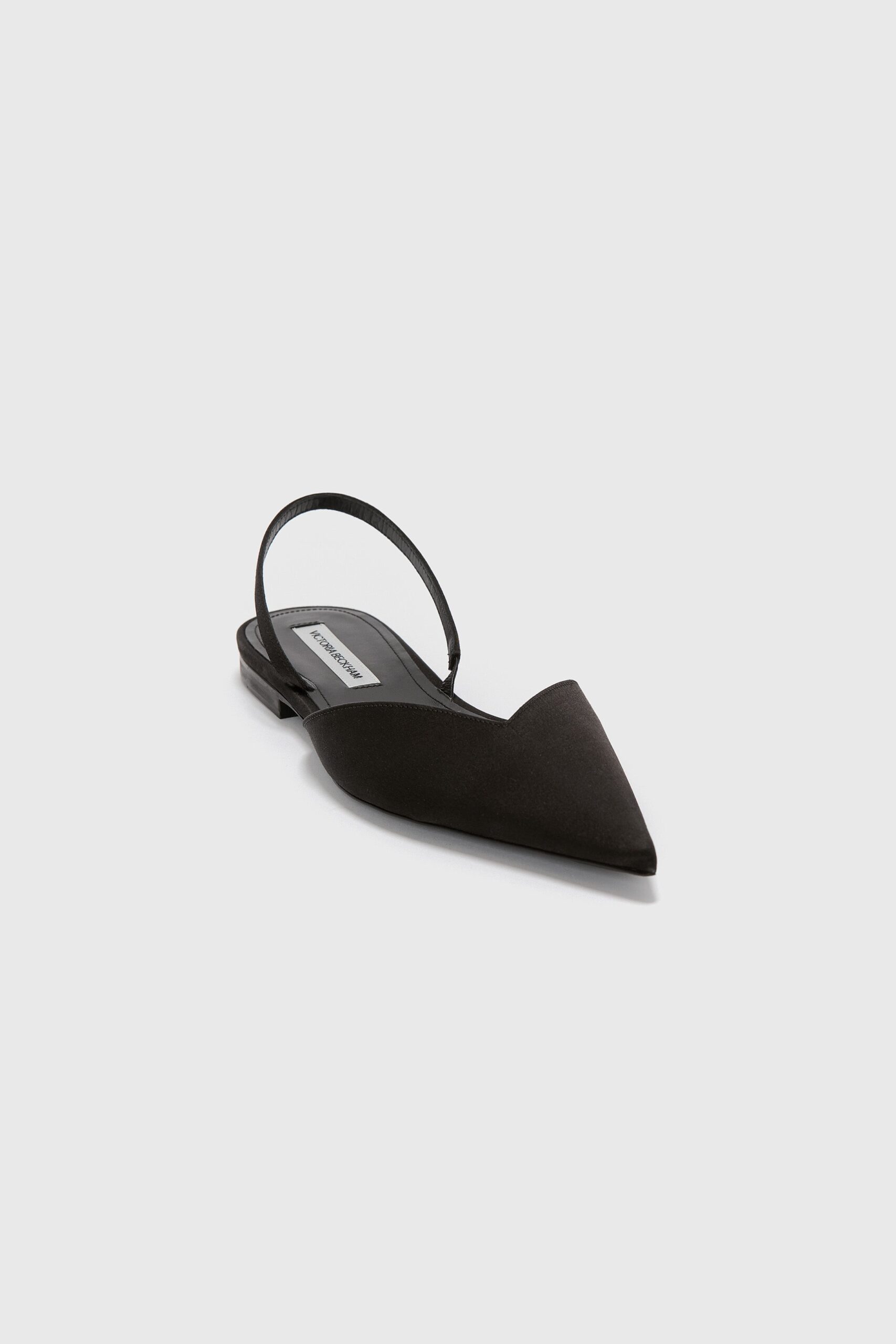 Victoria Beckham Victoria Angle Halter Back Flat Satin - Image 1