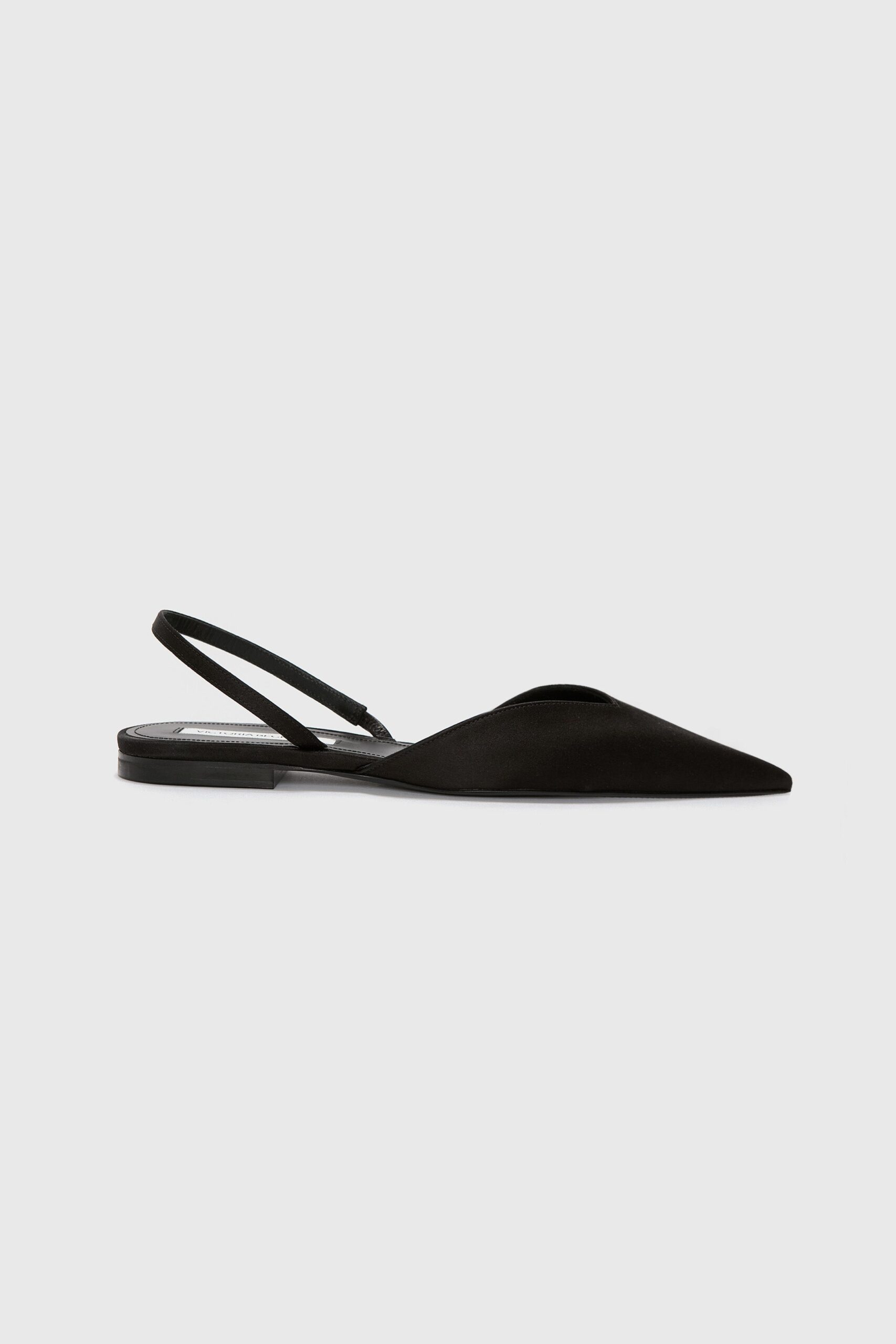 MNVBK140826065424017_2 Victoria Beckham Victoria Angle Halter Back Flat Satin - Image 2