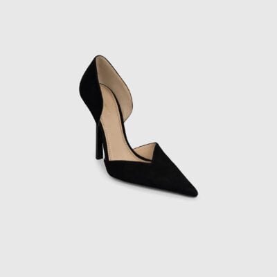 Victoria Beckham Victoria Angle D'Orsay Pump 115 Suede - Image 1