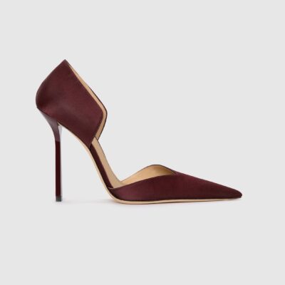 Victoria Beckham Victoria Angle D'Orsay Pump 115 Satin - Image 2