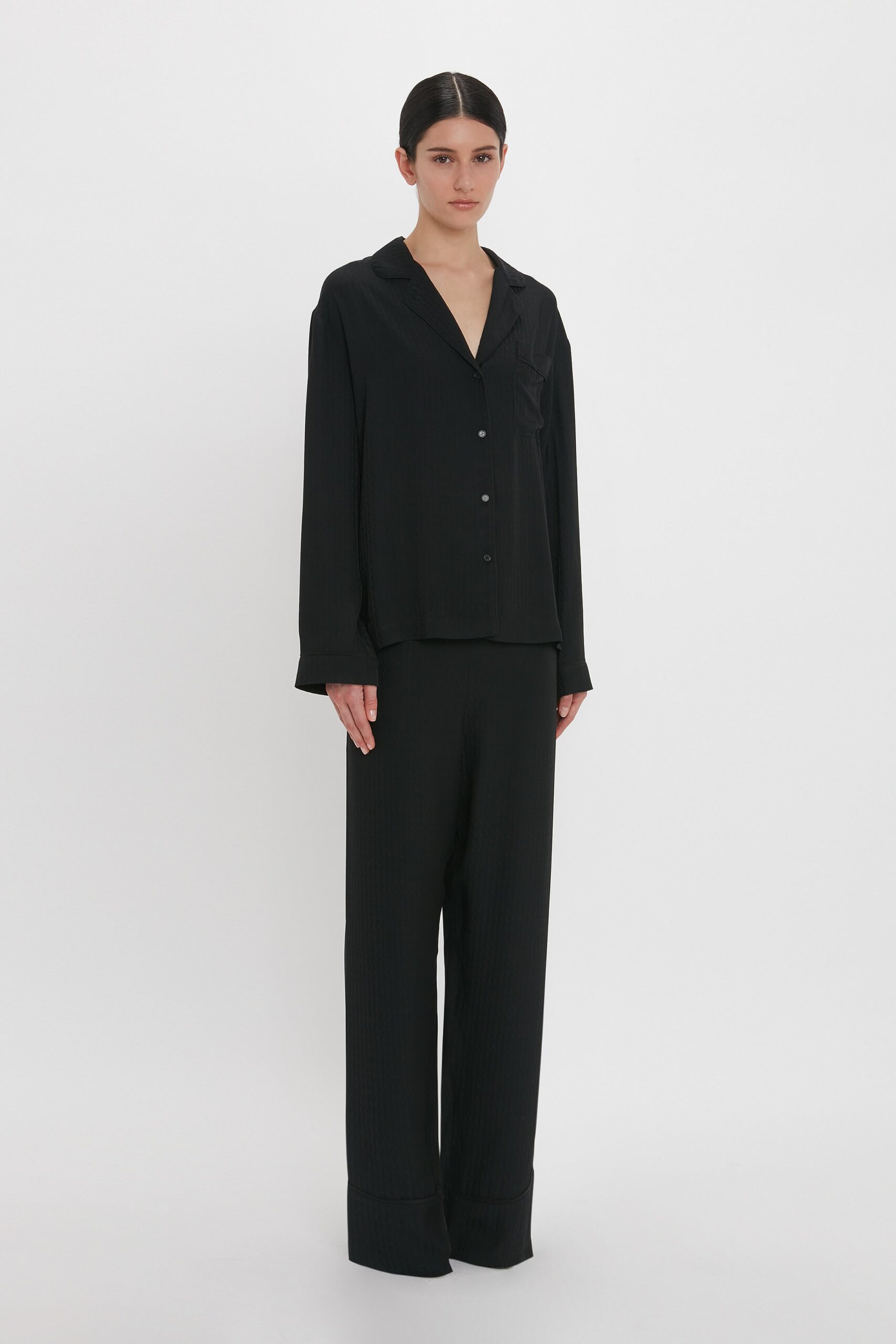 MNVBK140826065424026_2 Victoria Beckham VB Monogram Pyjama Sleep Set - Image 2