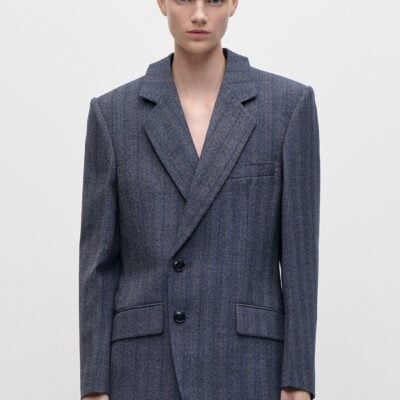 Victoria Beckham Split Collar Jacket - Image 1