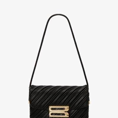 Victoria Beckham Soft Dorian Bag Pleated Nappa - Image 1