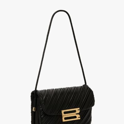 Victoria Beckham Soft Dorian Bag Pleated Nappa - Image 2