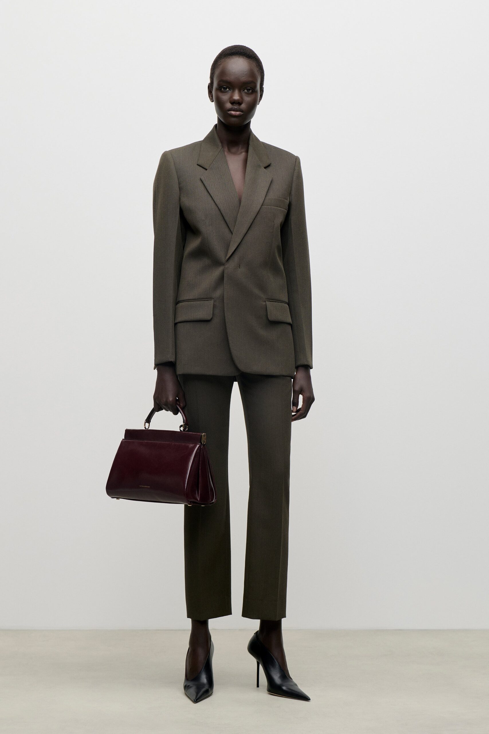 MNVBK140826065424040_2 Victoria Beckham Single Breasted Jacket - Image 2