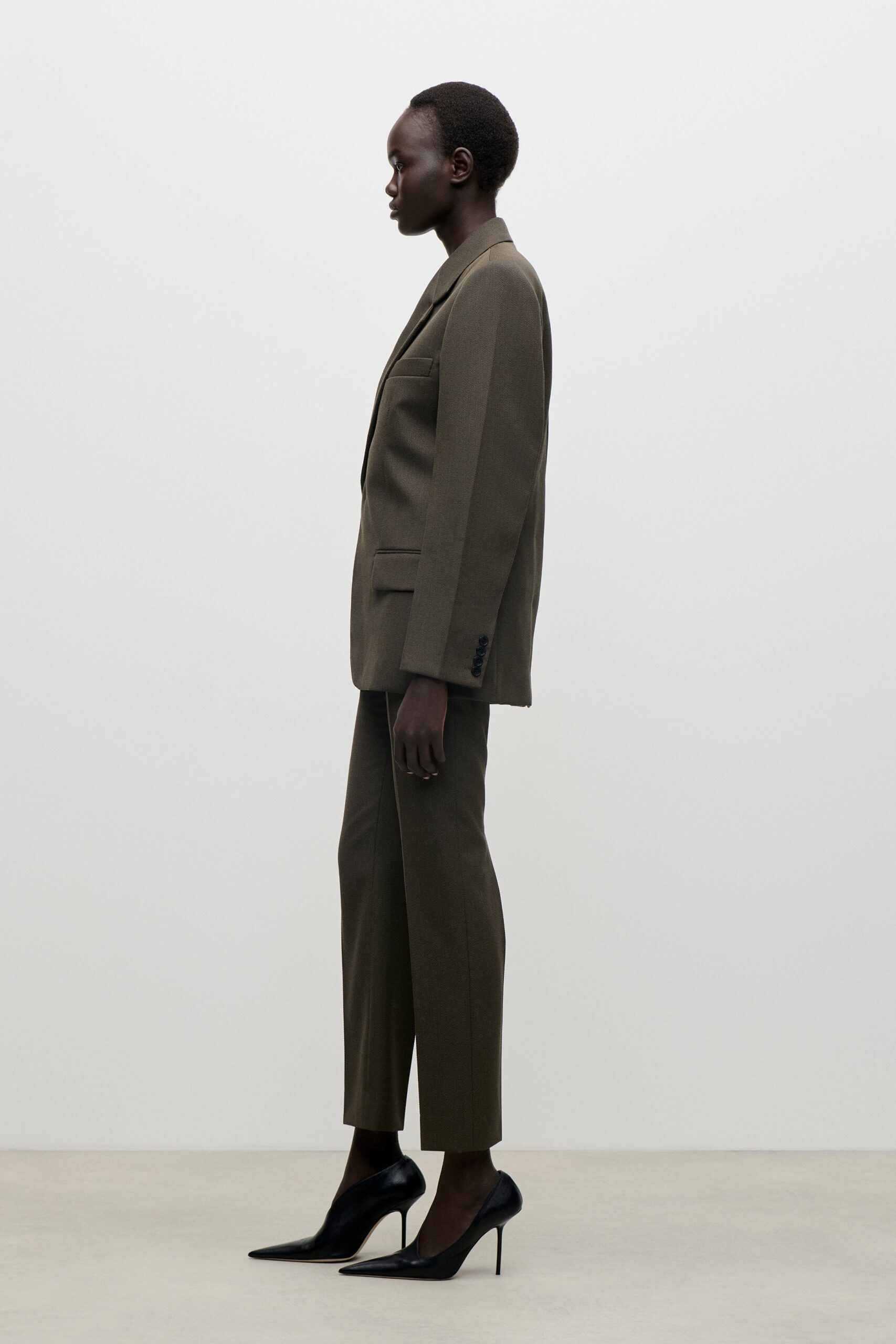 MNVBK140826065424040_3 Victoria Beckham Single Breasted Jacket - Image 3