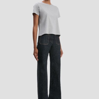 Victoria Beckham Shrunken Fit T-Shirt - Image 2
