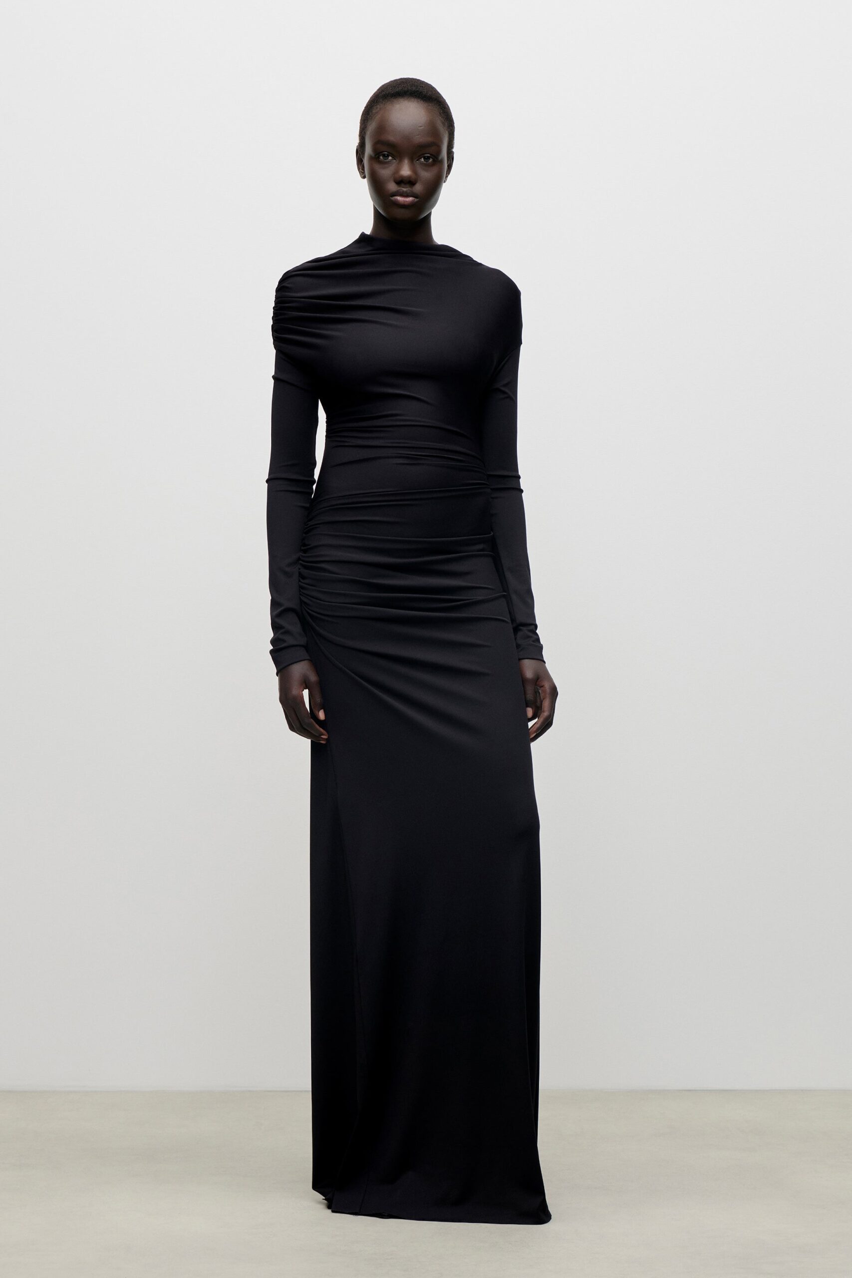 Victoria Beckham Shoulder Drape Gown - Image 1