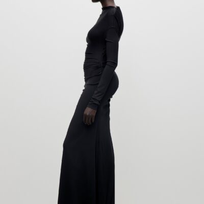 Victoria Beckham Shoulder Drape Gown - Image 2