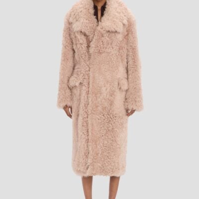 Victoria Beckham Shearling Coat - Image 1