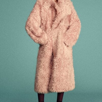 Victoria Beckham Shearling Coat - Image 2
