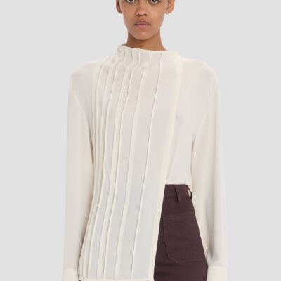 Victoria Beckham Seam Detail Blouse - Image 1