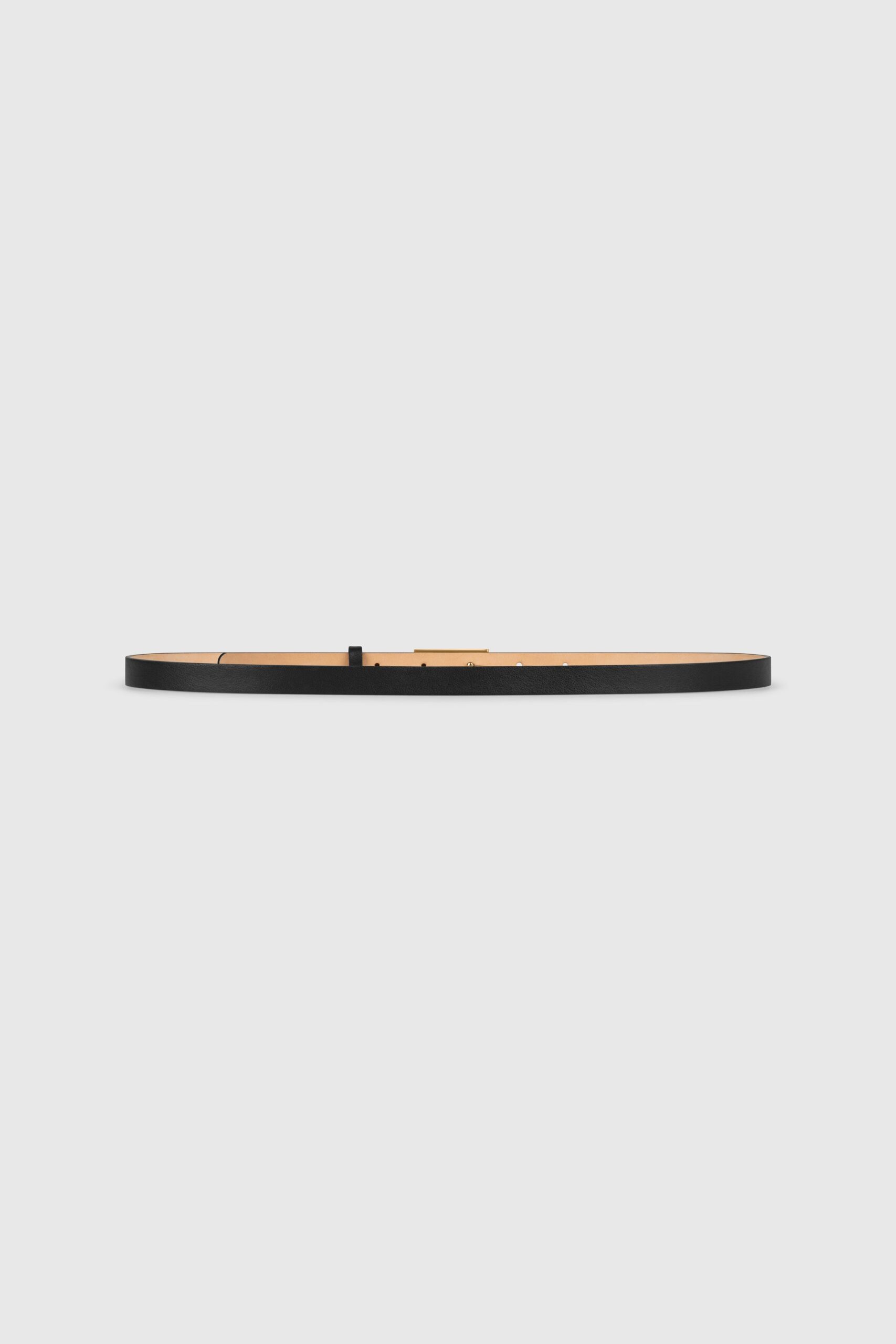 MNVBK140826065424054_2 Victoria Beckham Portofino Mirror Belt Micro 15mm Shiny Calf Leather - Image 2