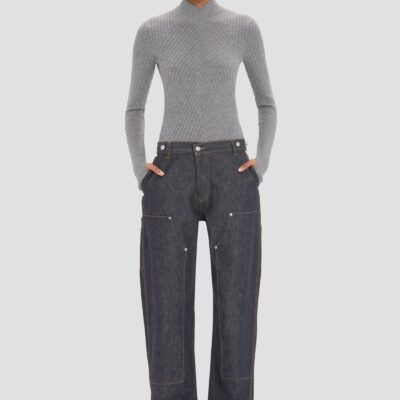 Victoria Beckham Panelled Jean - Image 1
