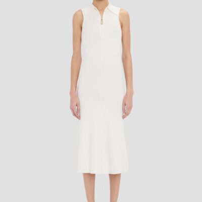 Victoria Beckham Mira Midi Dress - Image 1