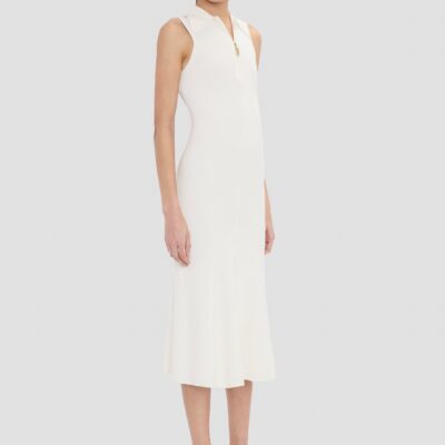 Victoria Beckham Mira Midi Dress - Image 2