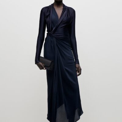 Victoria Beckham Lea Midi Dress - Image 1