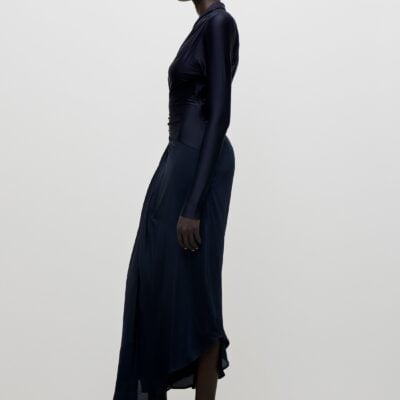Victoria Beckham Lea Midi Dress - Image 2