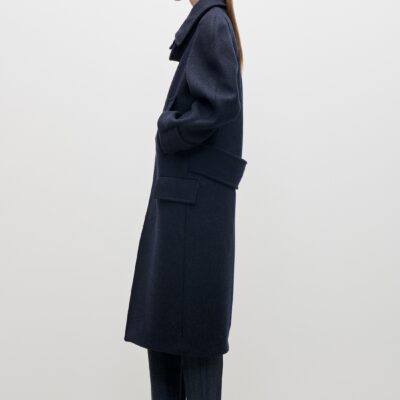 Victoria Beckham Latched Raglan Coat - Image 2
