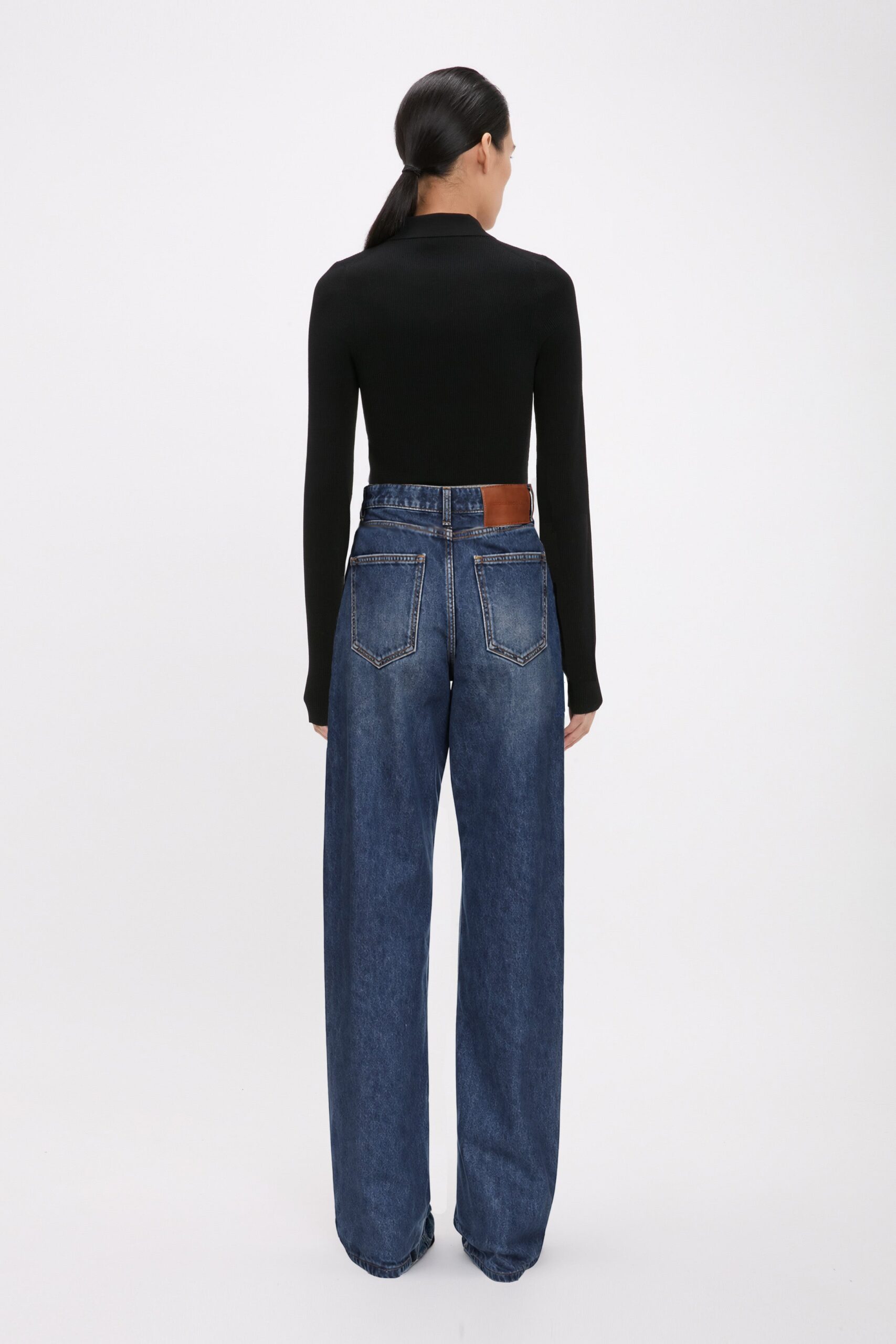 MNVBK140826065424098_2 Victoria Beckham High Waist Jean - Image 2