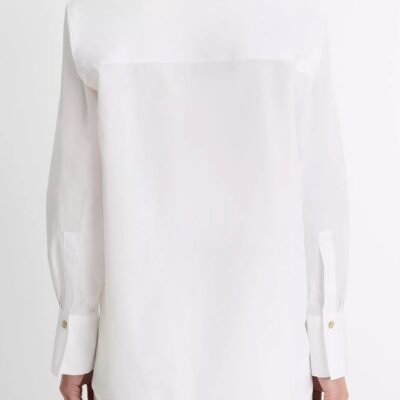 Vince. Cotton Relaxed Straight Shirt - Image 2