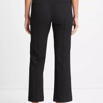 Vince. Mid-Rise Pintuck Crop Flare Pant - Image 2