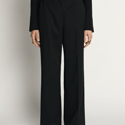 Veronika Maine Wool Wide Leg Pant - Image 2