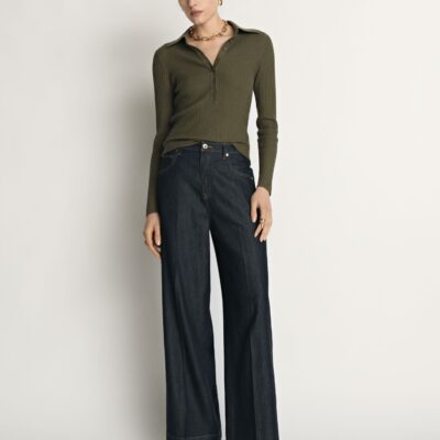 Veronika Maine Wide Leg Jean - Image 1
