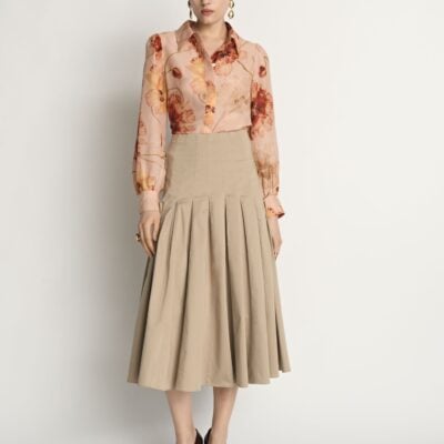 Veronika Maine Whisper Poppy Blouse - Image 1