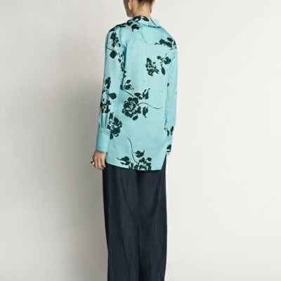 Veronika Maine Stamp Floral Shirt - Image 2