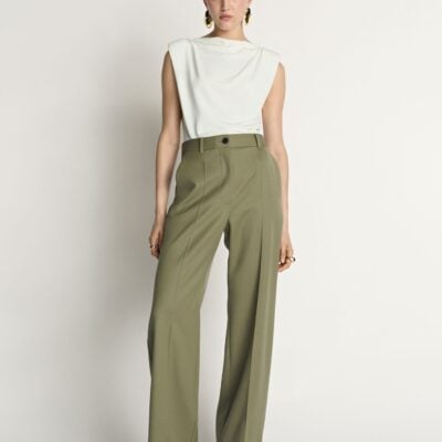 Veronika Maine Soft Draped Top - Image 1