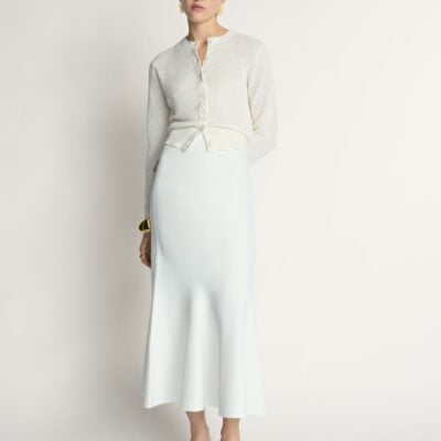 Veronika Maine Milano Fluted Skirt - Image 1