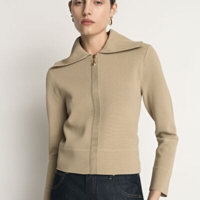 Veronika Maine Milano Collared Jacket - Image 1