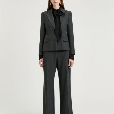 Veronika Maine Houndstooth Blazer - Image 1