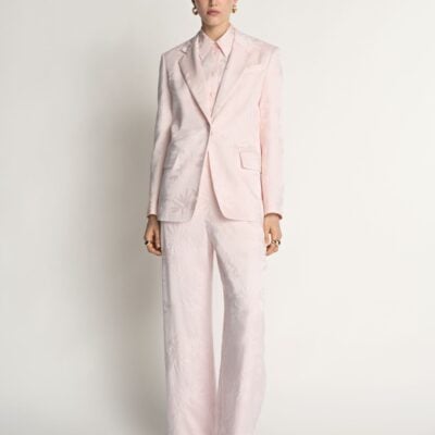 Veronika Maine Floral Jacquard Blazer - Image 1