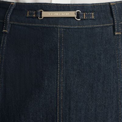 Veronika Maine Denim Pencil Skirt - Image 3
