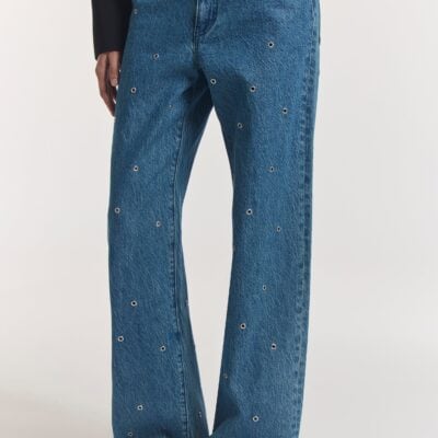 Viktoria & Woods Sting Eyelet Jean - Image 2