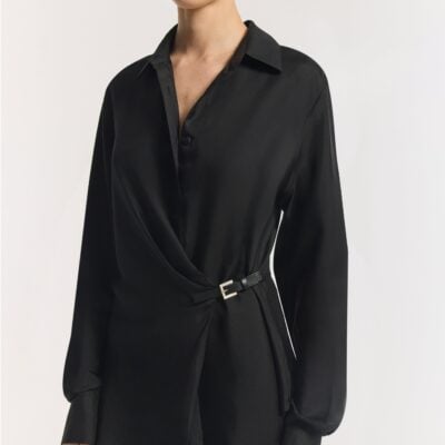 Viktoria & Woods Hercules Silk Wrap Shirt - Image 1