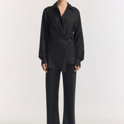 Viktoria & Woods Hercules Silk Wrap Shirt - Image 2