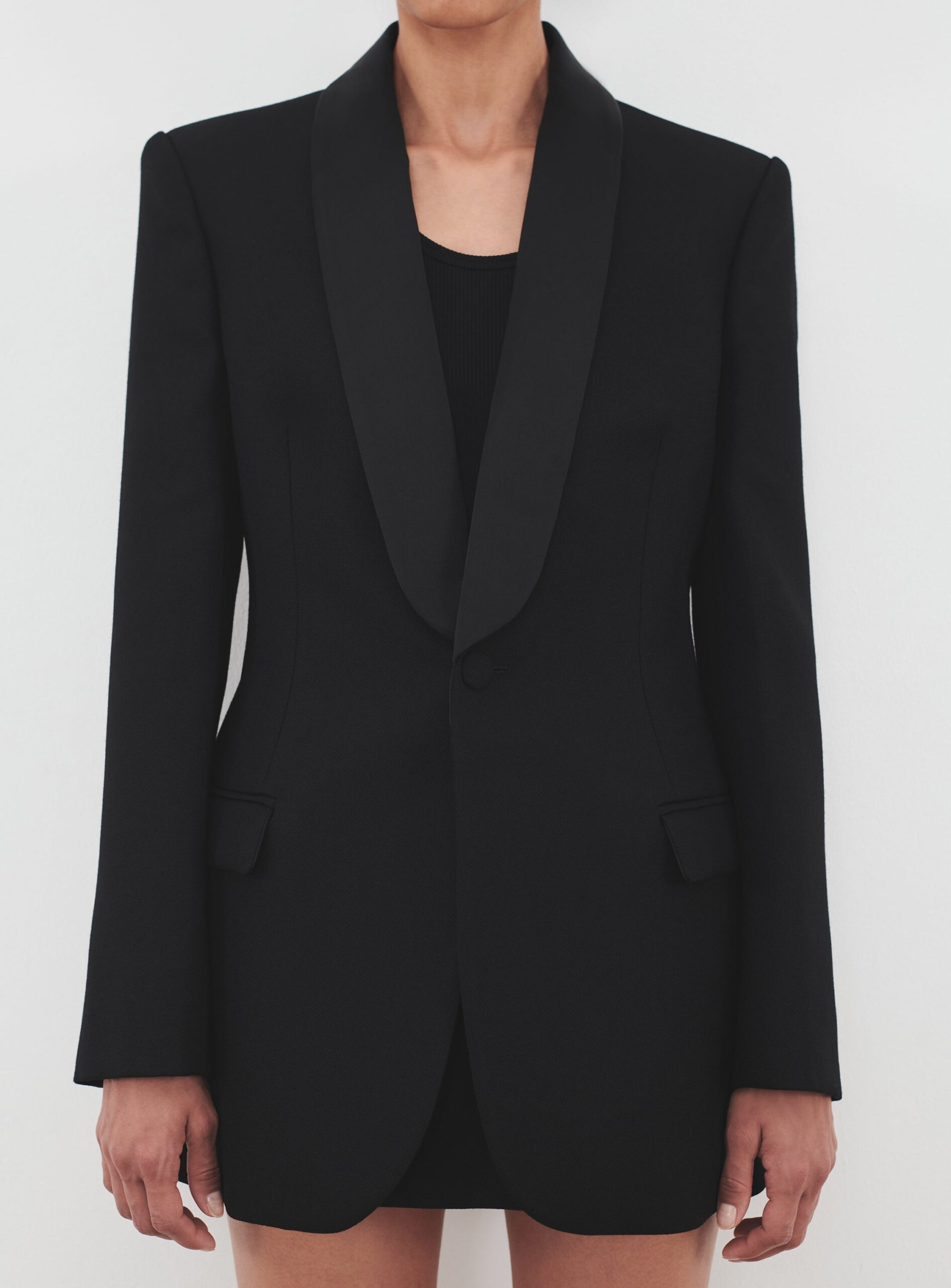WARDROBE.NYC Tuxedo Blazer - Image 1